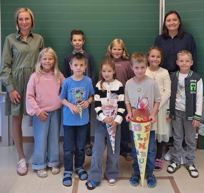 © KH | Bildquelle: KH Klasse 1 im neuen Schuljahr